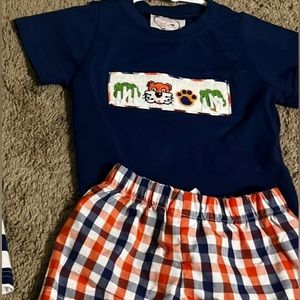 6M smocked Auburn set